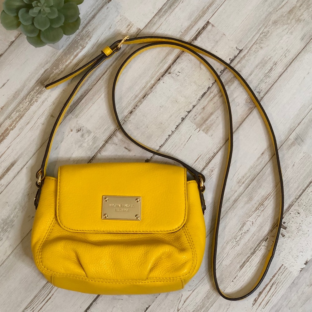 Michael Kors Small Crossbody Bag Citrus Yellow